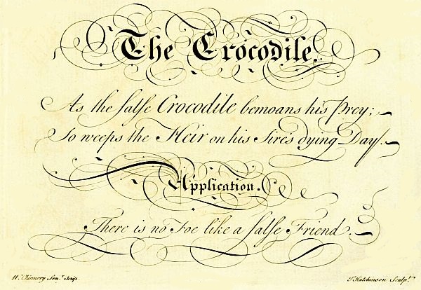 Crocodile poem and motto