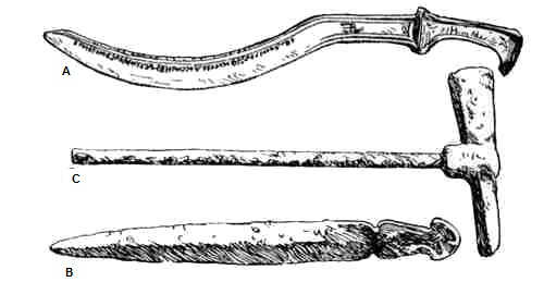 mesopotamia tools and weapons