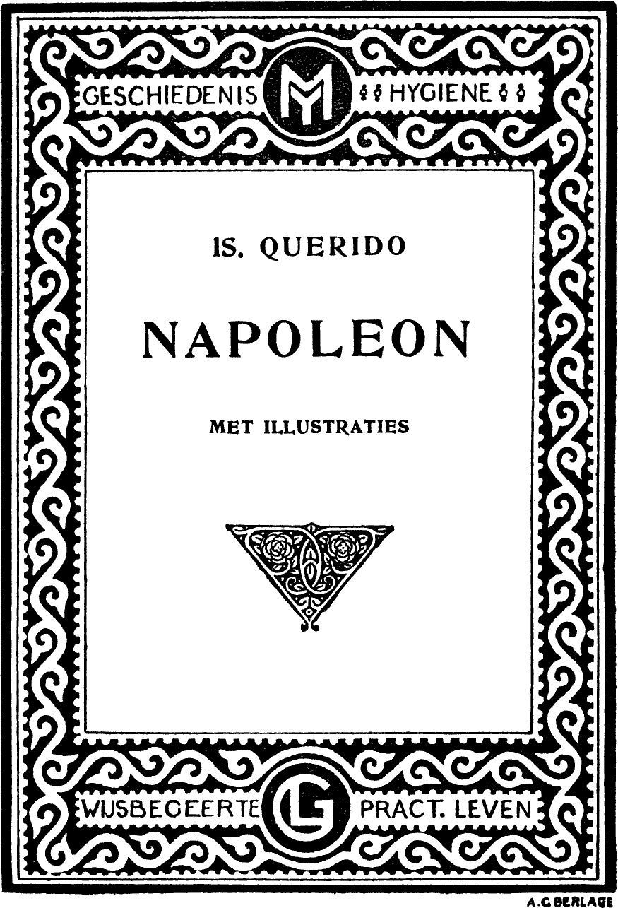 Napoleon By Israël Querido A Project Gutenberg Ebook - 