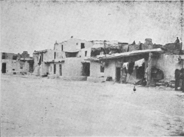 Section of a Hopi Village, Second Mesa, Shipaulovi