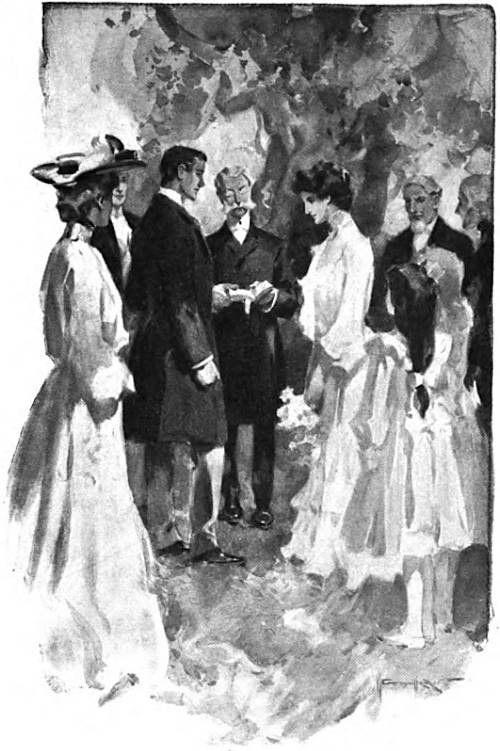 &ldquo;The wedding under the trees&rdquo;