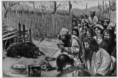 THE WORSHIP OF THE BEAR AMONG THE AUTOCHTHONS (AINOS)
OF EZO