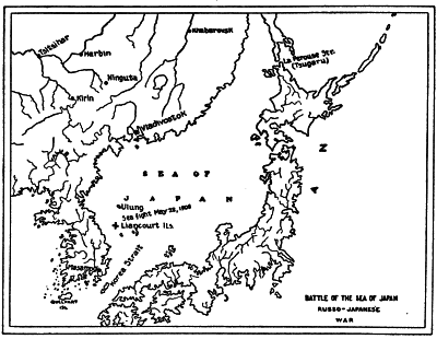 BATTLE OF THE SEA OF JAPAN
RUSSO-JAPANESE
WAR