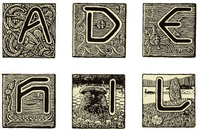 INITIAL LETTERS DESIGNED BY ARTUR SJÖGREN