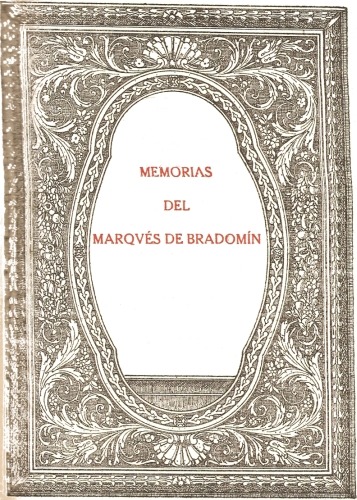 MEMORIAS DEL MARQVS DE BRADOMN