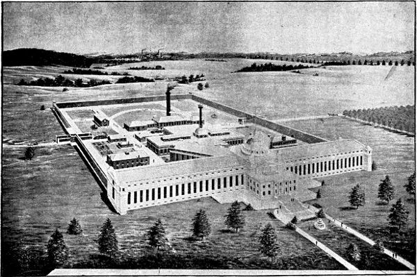 United States Penitentiary at Leavenworth, Kansas; the
best and most modern Penitentiary in the United States if not in the
world.