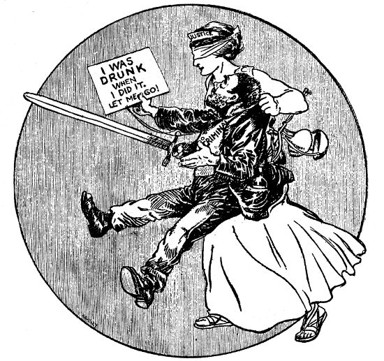 BLIND. JUSTICE&mdash;"I CAN'T SEE IT."