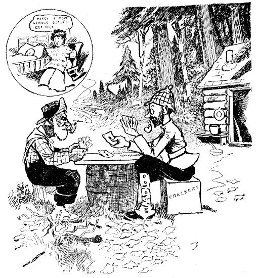 Do they think about us at home? We air having such a
good time hear a lone.