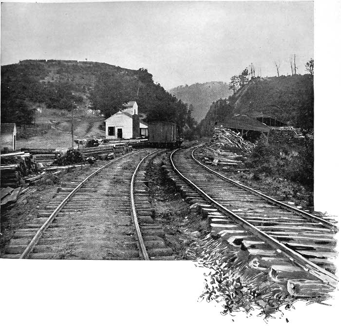 ALLATOONA PASS, LOOKING NORTH