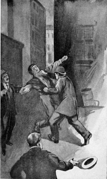 Immediately Goodman Delivered one of His Right Hand
Swings Straight for the Jaw.