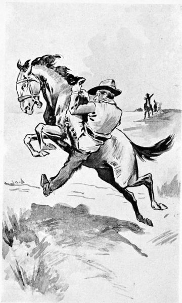 Straddling the Bare Back of an Outlaw is a Tough
Proposition.