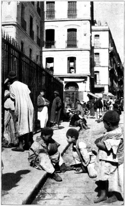 Straße im jüdischen Viertel (Algier)