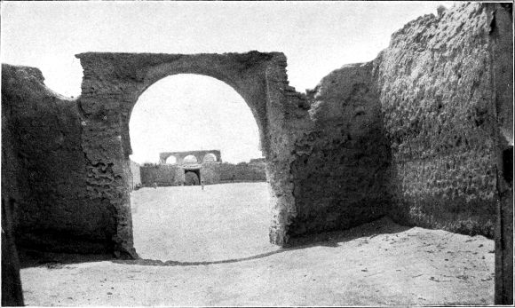 Eingang zur Zaouia in Tamelhat