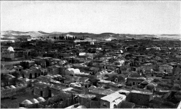El-Oued mit den Dünen im Hintergrunde