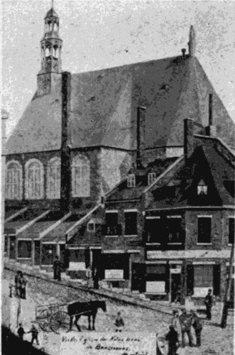 BONSECOURS CHURCH WITH ITS BARNACLES, SHORTLY BEFORE ITS RECONSTRUCTION