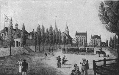 VIEW OF THE CHAMP DE MARS, MONTREAL, 1830