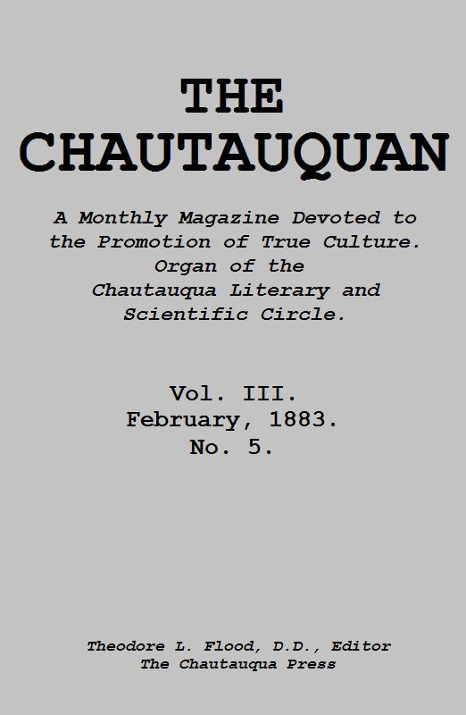 The Project Gutenberg eBook of The Chautauquan, February 1883