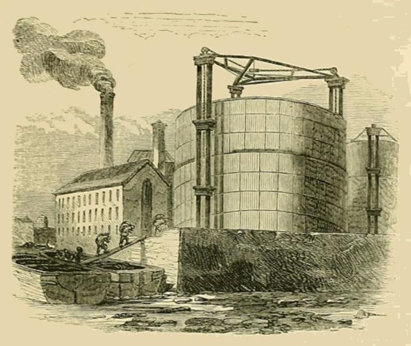 (‡ Coal Gas Distillery.)