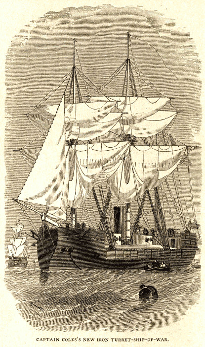 CAPTAIN COLES’S NEW IRON TURRET-SHIP-OF-WAR