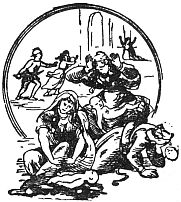 drawing of killing of the babies