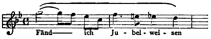 F�nd ich Jubelweisen