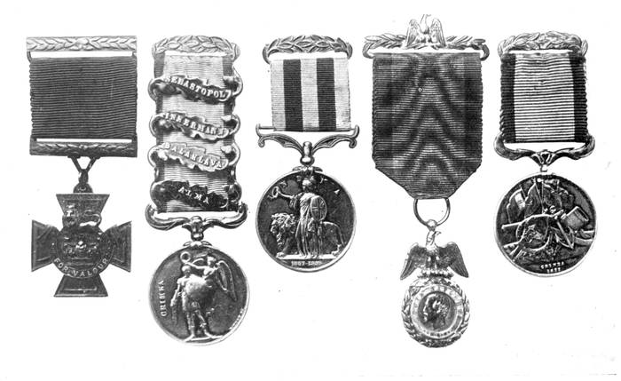 The Project Gutenberg eBook of War Medals And Their History, by W