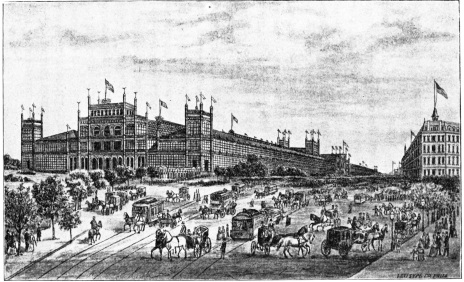 Image not available: MAIN BUILDING, INTERNATIONAL CENTENNIAL EXHIBITION,
1876.