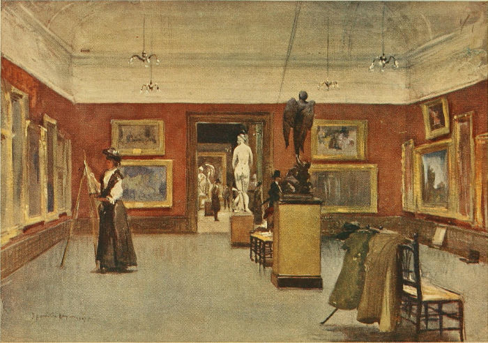 The Walker Art Gallery&mdash;interior