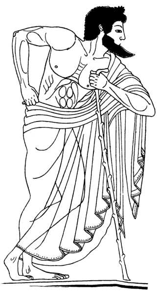 Illustration: The Doric Himation