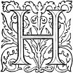 Decorative Capital H