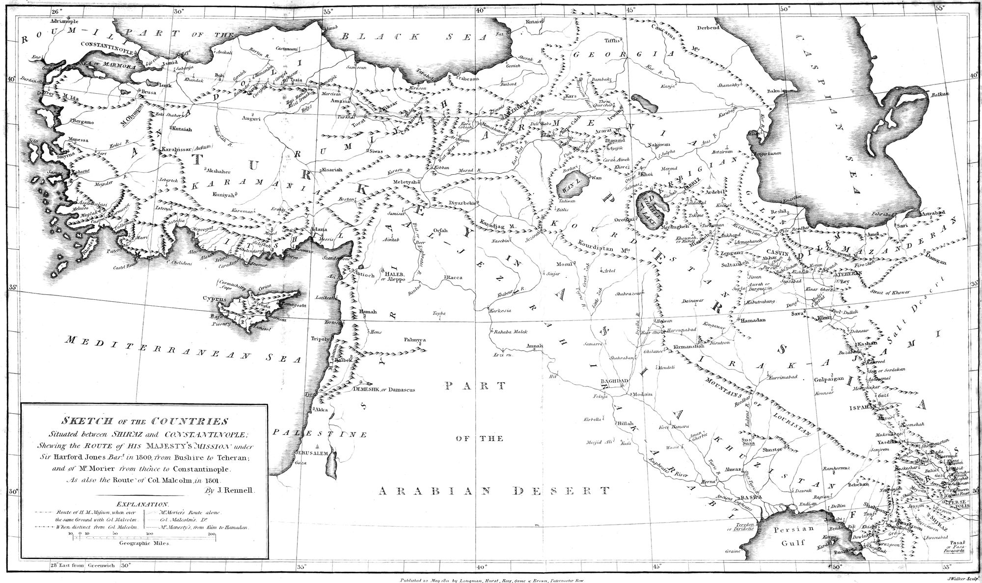 The Project Gutenberg eBook of A Journey through Persia, Armenia, and Asia  Minor, to Constantinople, in the Years 1808 and 1809, by James Justinian  Morier