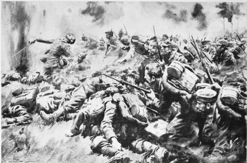 Image unavailable: [To face p. 38.


“THE GERMANS CAME ON AND HURLED THEMSELVES AGAINST US.”
