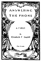 Answering the Phone Cover