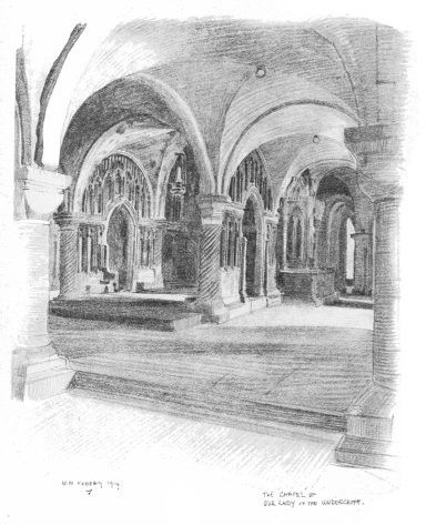 Image unavailble: The Chapel of Our Lady of the Undercroft.