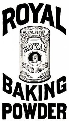 Royal Baking Powder