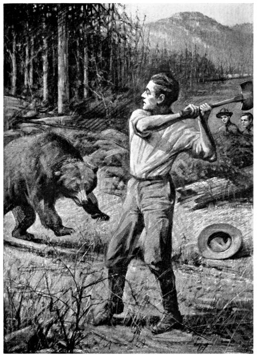 Big Jim stands firm against the bear