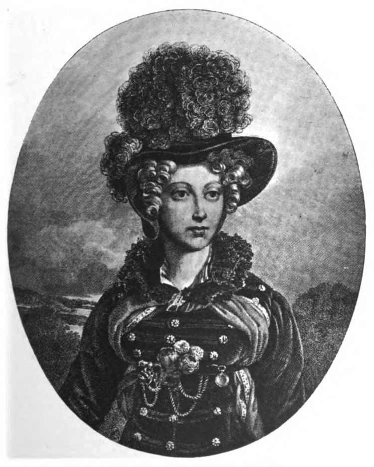 Image of Portrait of Mademoiselle de Fontenay ou Teresa (Theresa