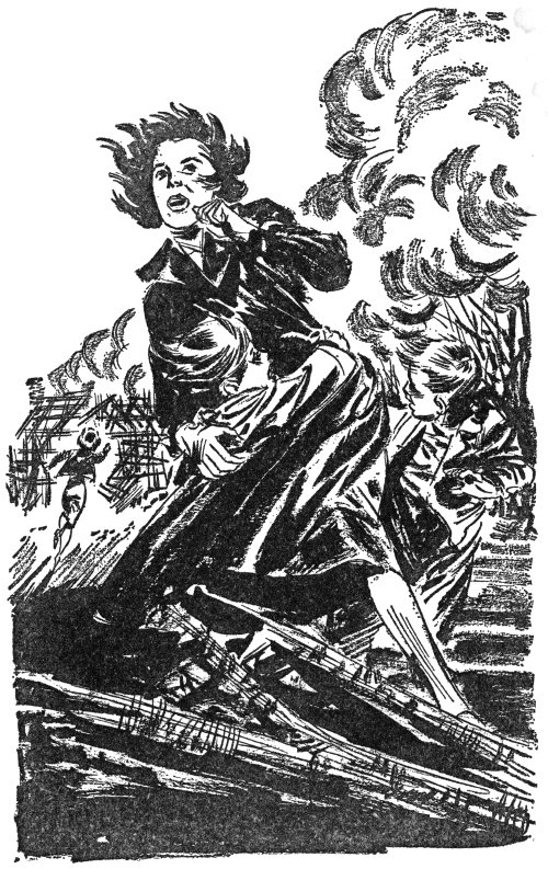 A heavy beam crashed in Judy&rsquo;s path.