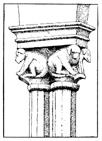CAPITAL IN THE FRANCISCAN
CLOISTER