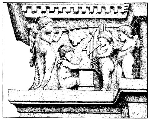 SCULPTURED IMPOST, RECTOR’S PALACE