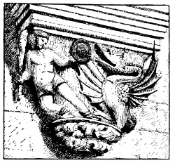 SCULPTURED BRACKET, RECTOR’S
PALACE
