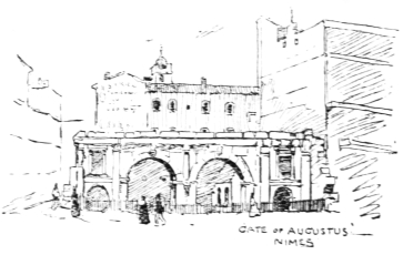 GATE OF AUGUSTUS&mdash;NIMES