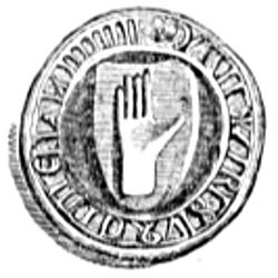 Drawing of the seal of a chief of the O’Neills