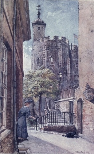 Image unavailable: EAST END OF ST. JOHN’S CHAPEL IN THE WHITE TOWER, FROM
BROAD ARROW TOWER