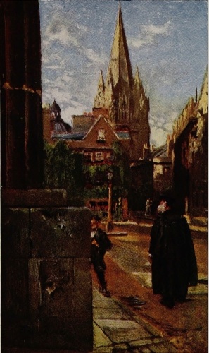 THE UNIVERSITY CHURCH OF ST. MARY

The buildings on the extreme right of the picture are those belonging to
Oriel College.