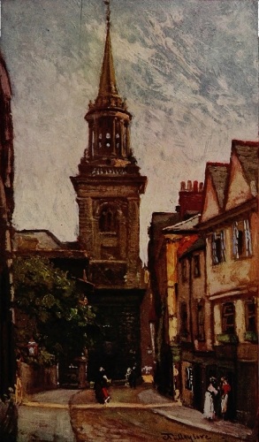 ALL SAINTS’ CHURCH FROM TURL STREET

All Saints’ Church was built in 1708 from a design by Dr. Aldrich,
Dean of Christchurch.