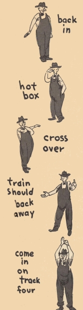 Image unavailable: back in

hot box

cross over

train should back away

come in on track four