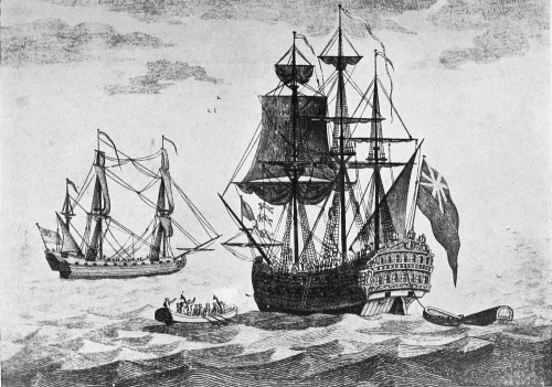 Image unavailable: CROSSING THE TROPIC: SAILORS BEING DUCKED AT THE YARD ARM

From a scarce print in the Macpherson collection.