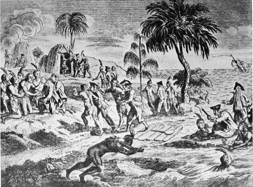 Image unavailable: WOODES ROGERS LANDING ON THE COAST OF CALIFORNIA

From a print in the Macpherson Collection.