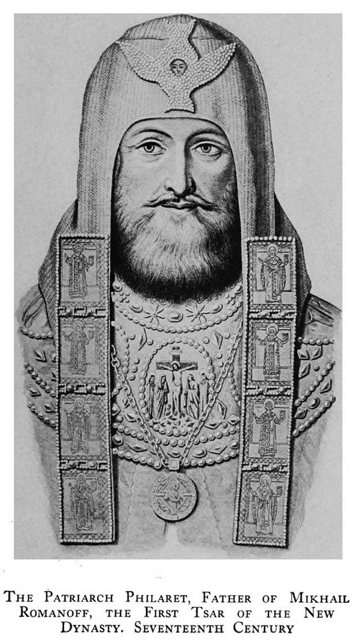 The Patriarch Philaret, Father of Mikhail Romanoff, the First
Tsar of the New Dynasty. Seventeenth Century
